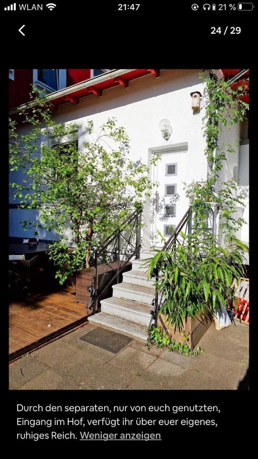 אוברהאוזן Fewo Garten - Eigener Eingang- Wlan-Parkplatz,Netflix, Terrasse,Doppelbett Und Schlafcouch מראה חיצוני תמונה